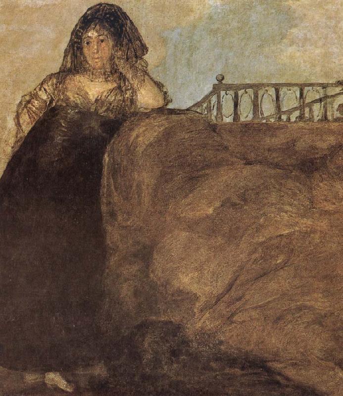 Francisco Goya La Leocadia china oil painting image